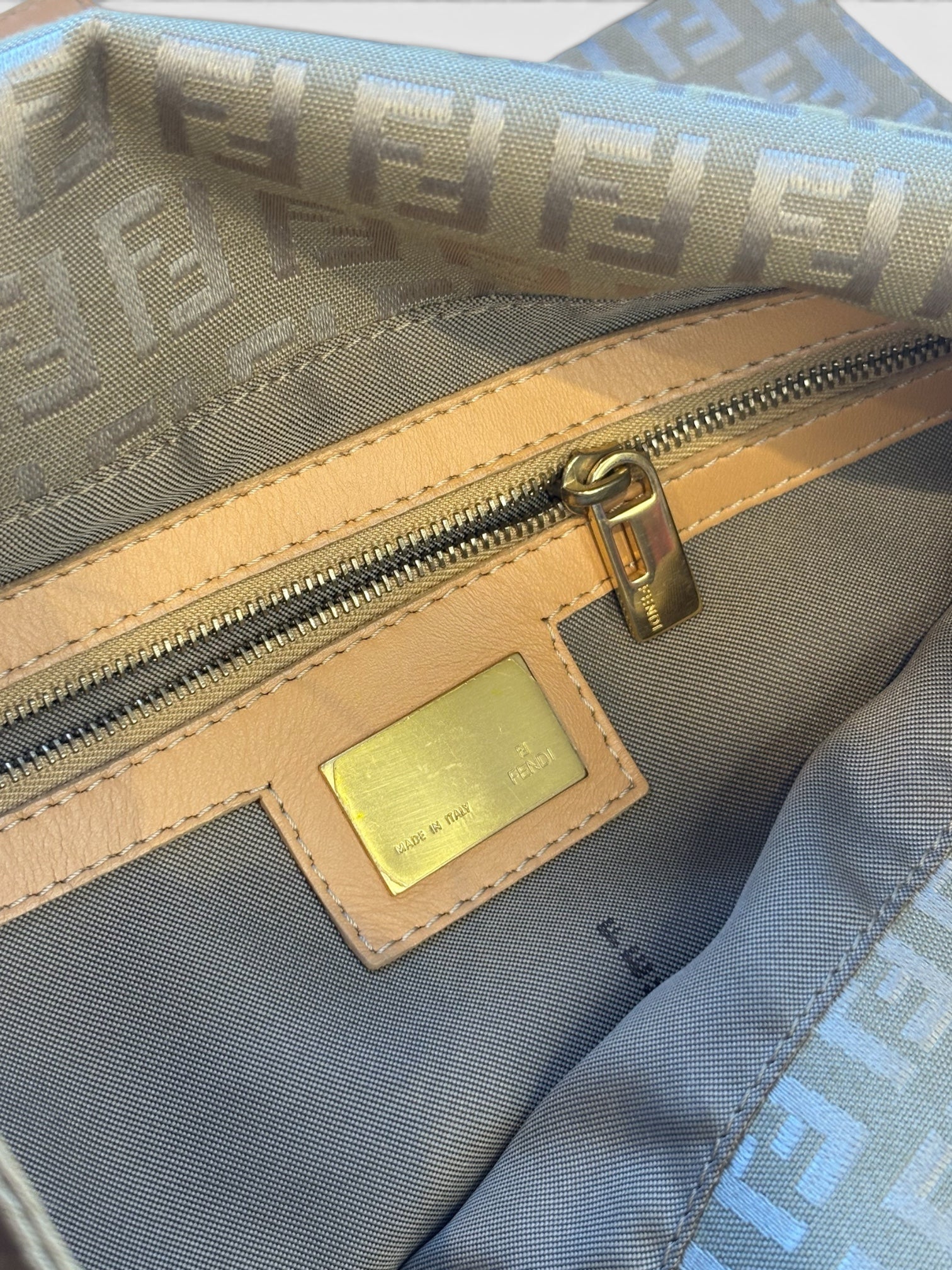 Fendi Zucca Mamma Baguette