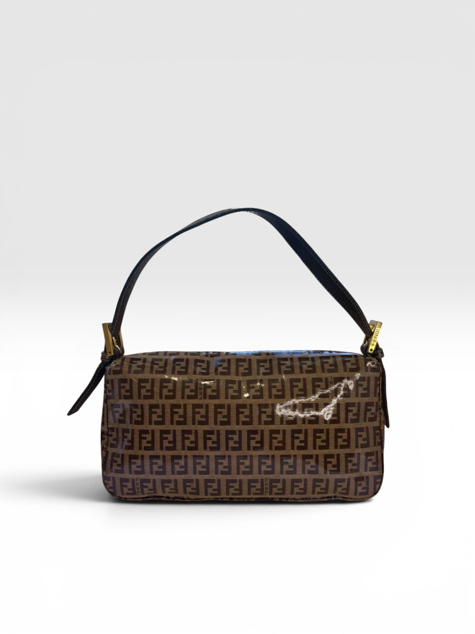 Fendi Zucca PVC Baguette