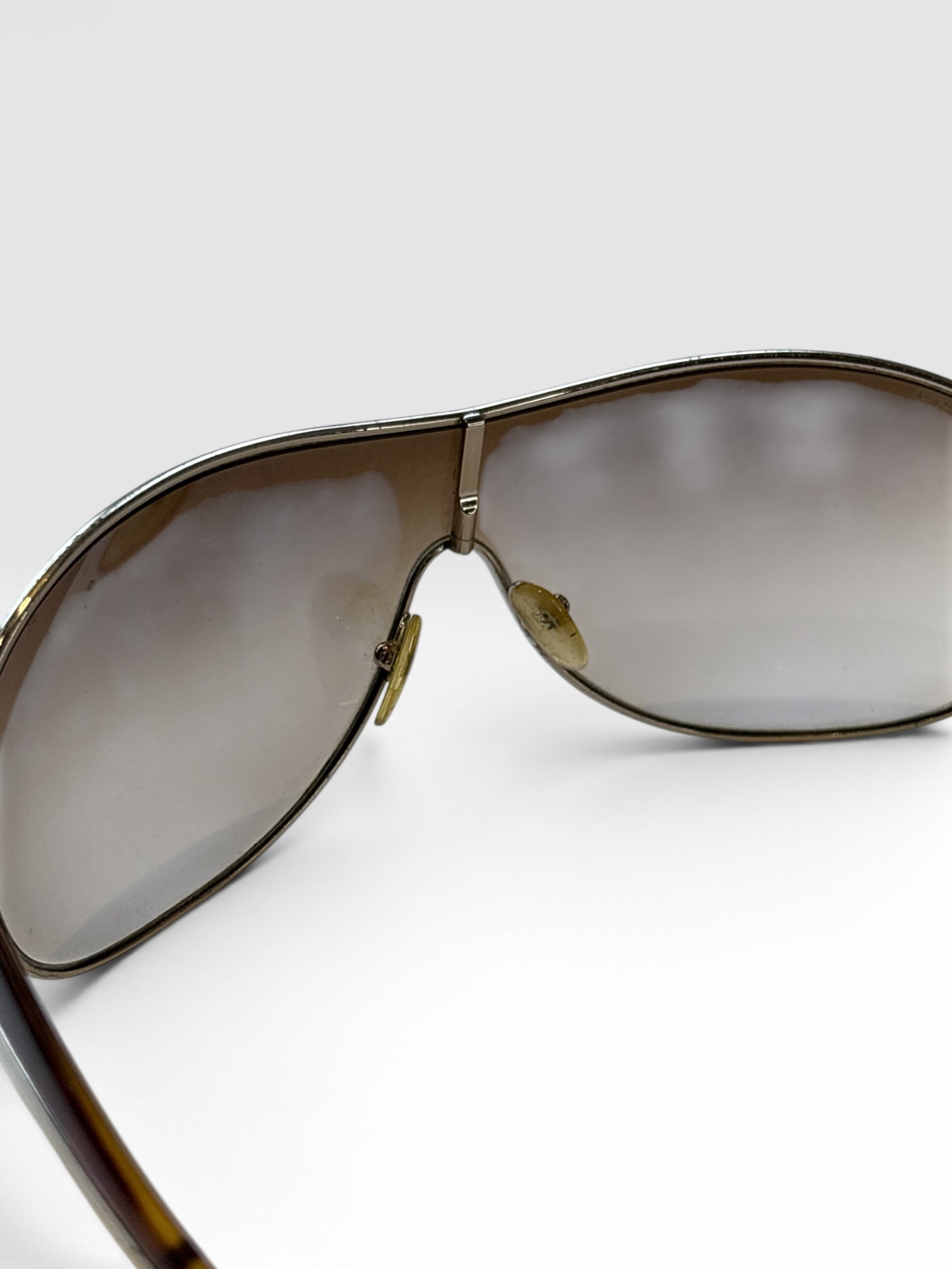Prada Shield Sunglasses in Brown Gradient