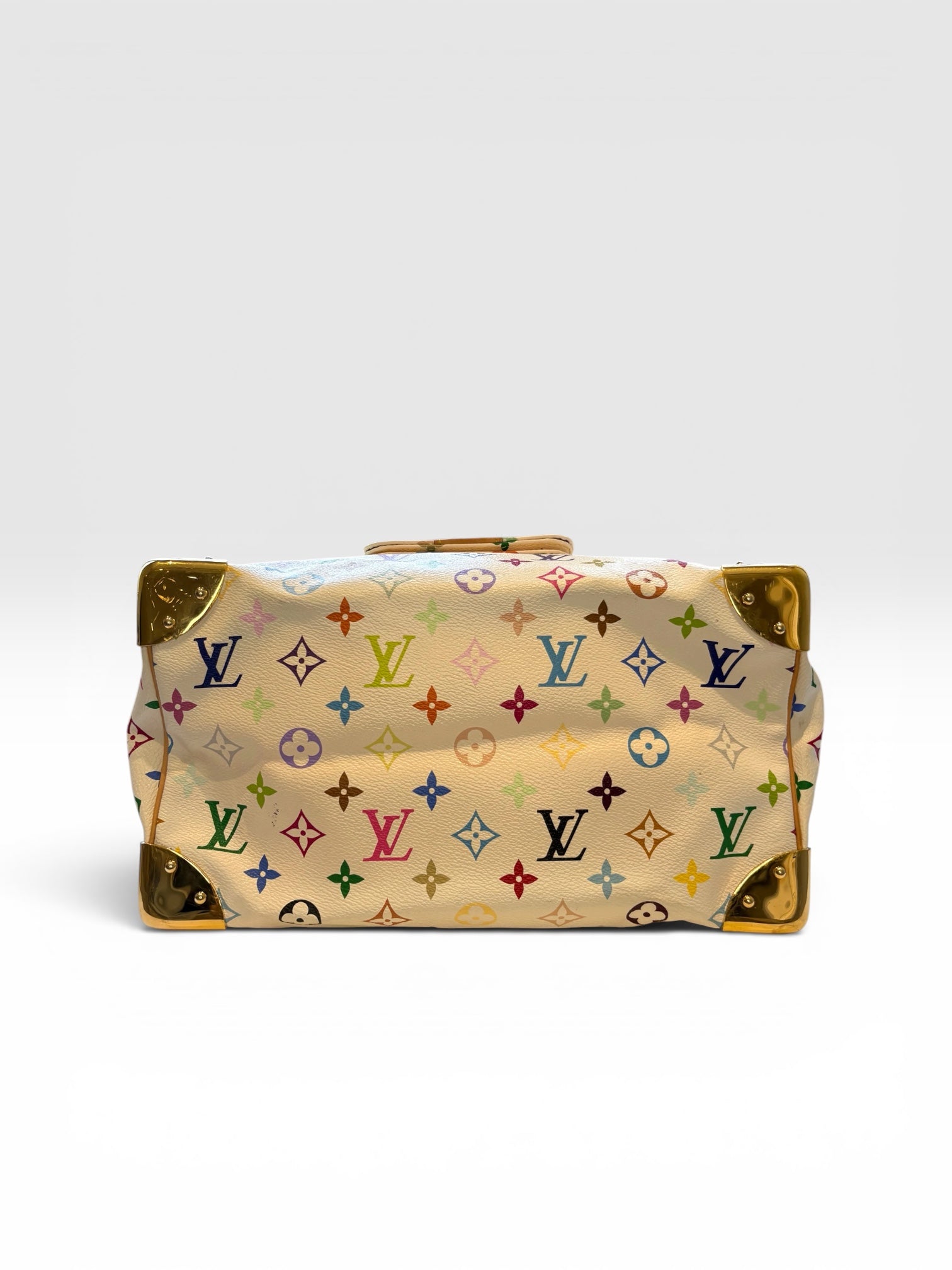 Louis Vuitton x Takashi Murakami White Monogram Multicolore Speedy 30