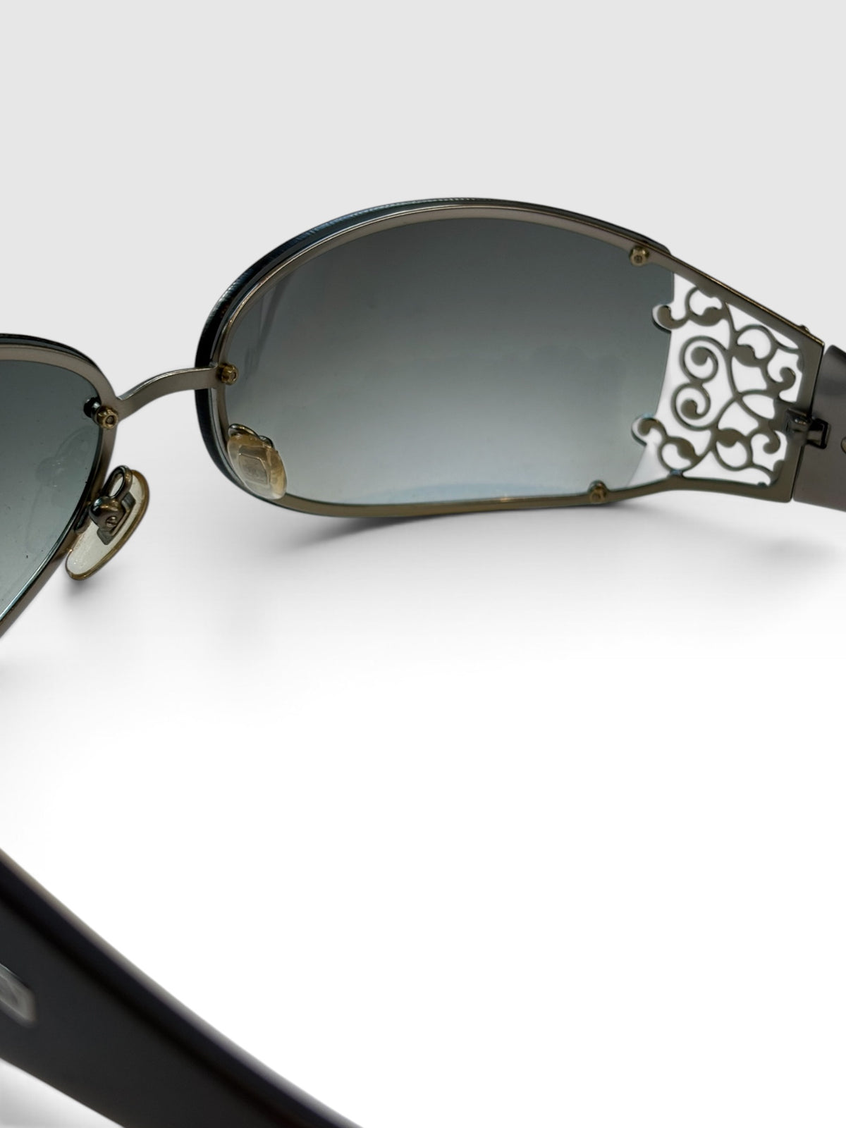 YSL Filigree Shield Sunglasses