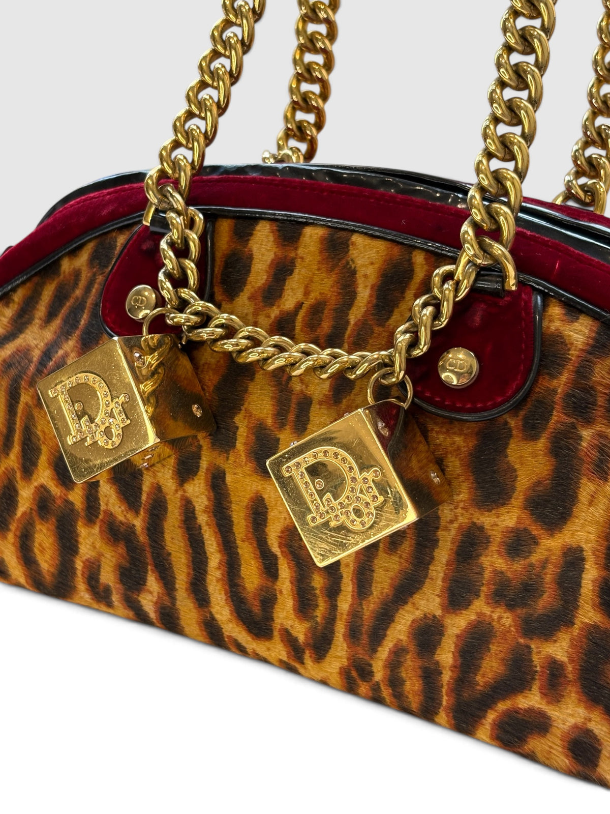 RARE Dior Gamblers Bowling Bag