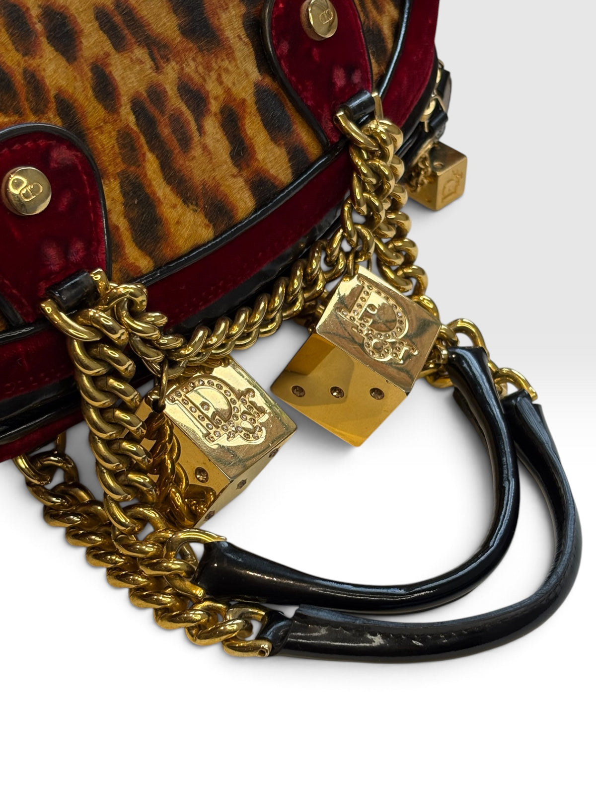 RARE Dior Gamblers Bowling Bag