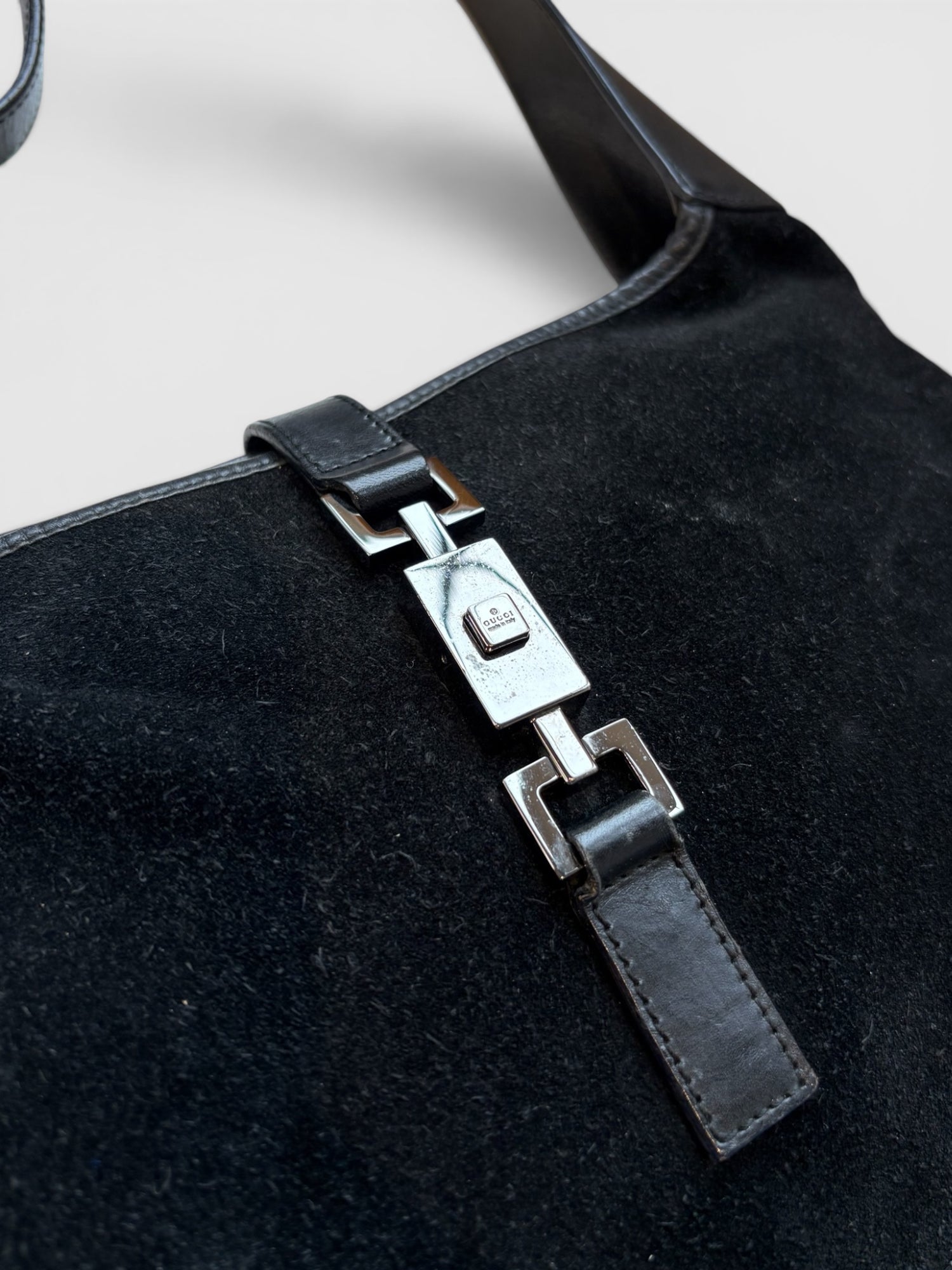 Gucci Jackie Piston Shoulder Bag