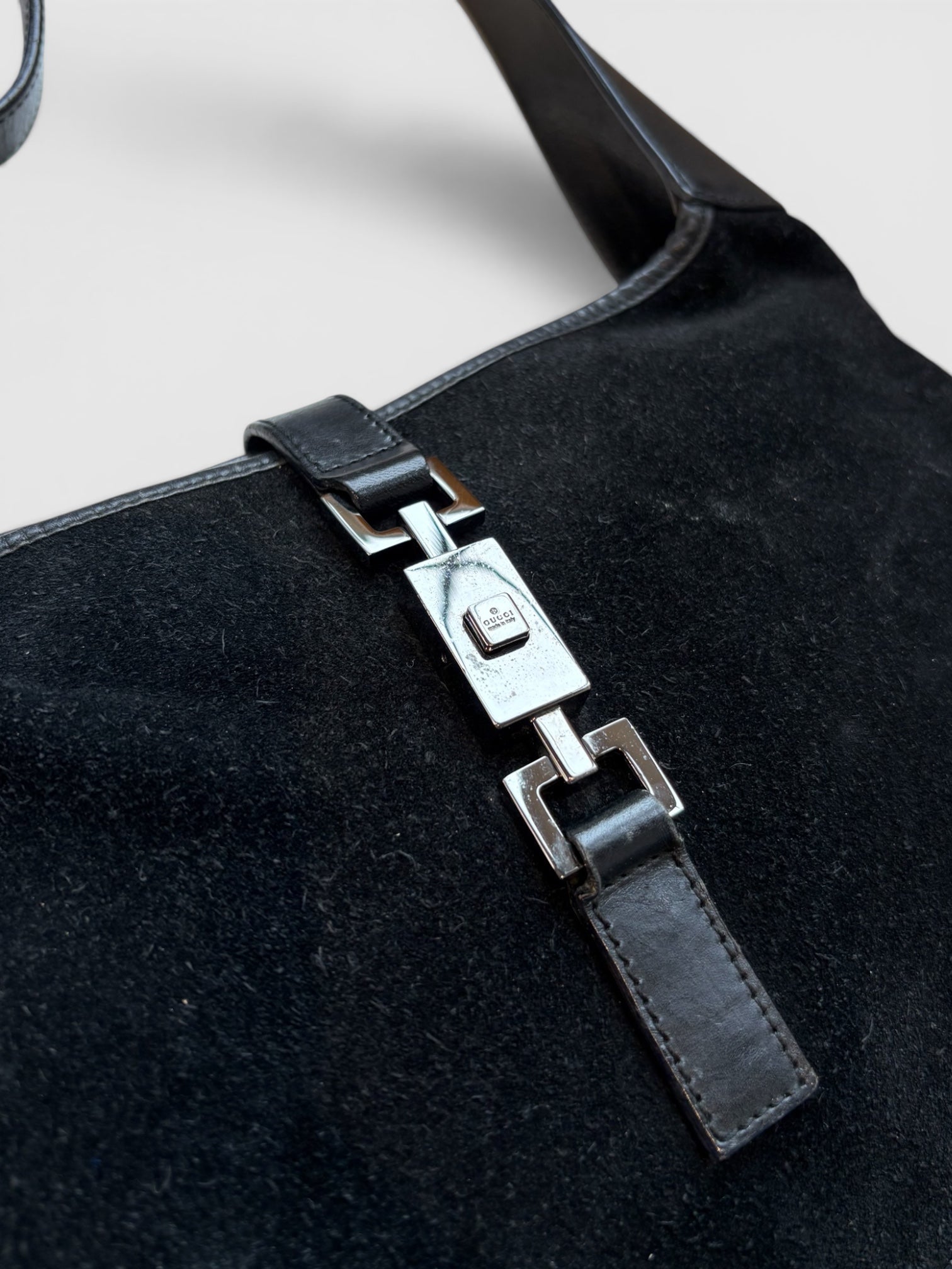 Gucci Jackie Piston Shoulder Bag