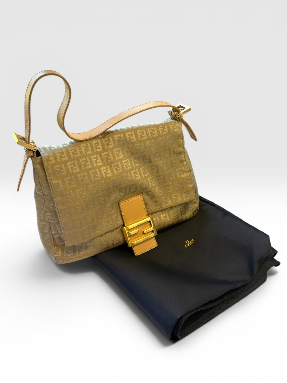 Fendi Zucca Mamma Baguette