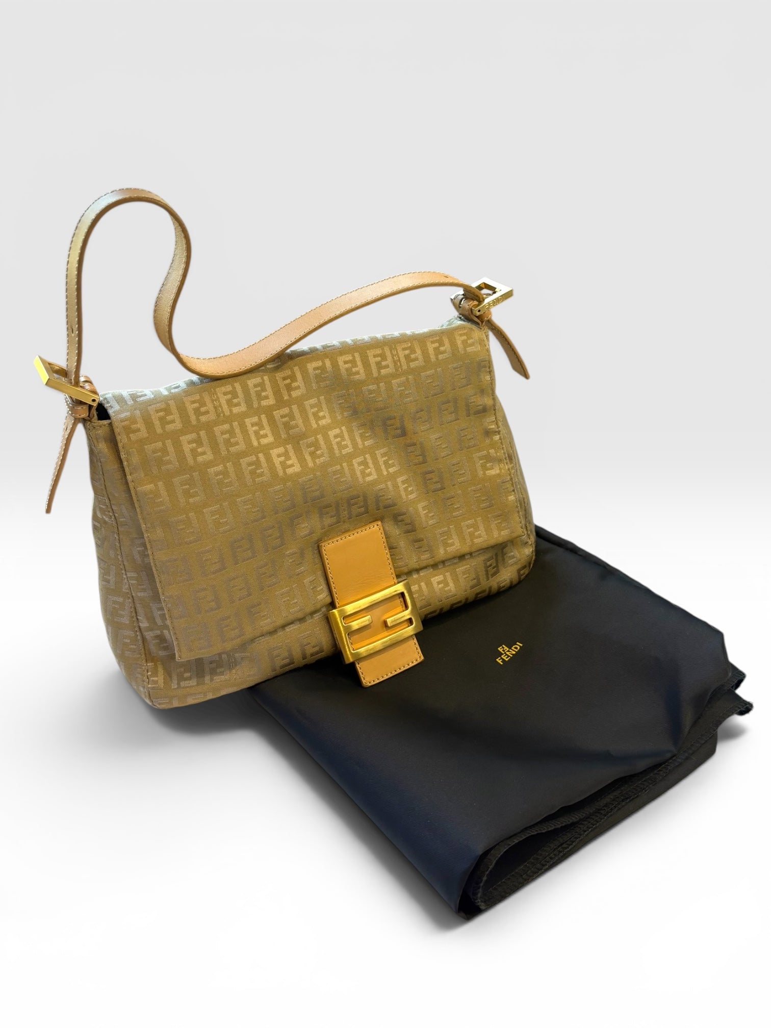Fendi Zucca Mamma Baguette