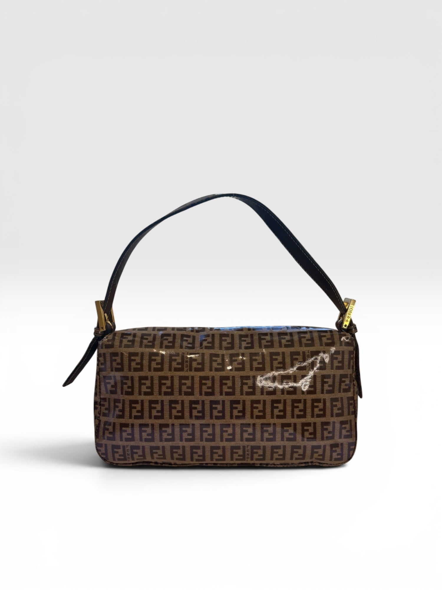 Fendi Zucca PVC Baguette