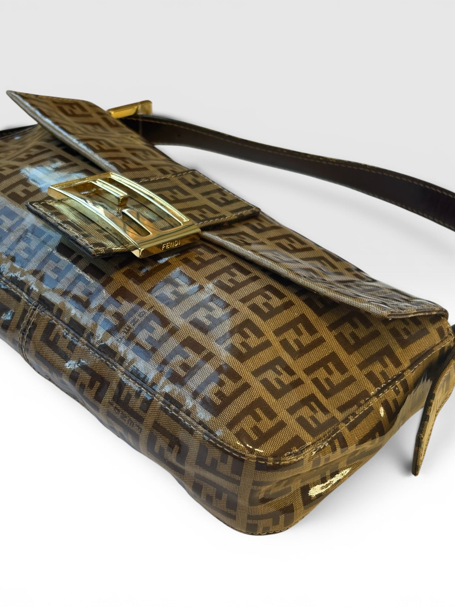 Fendi Zucca PVC Baguette