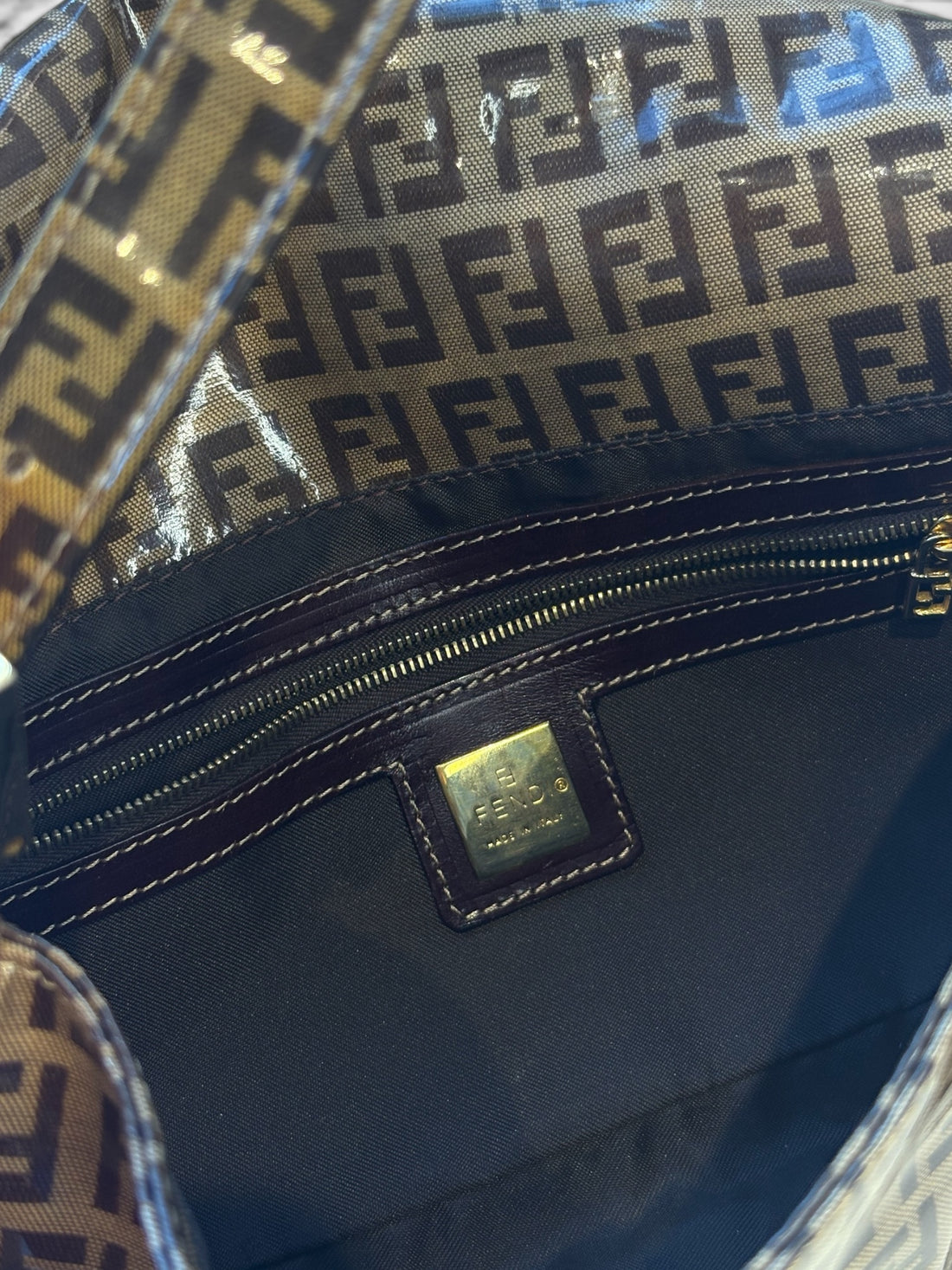 Fendi Zucca PVC Baguette
