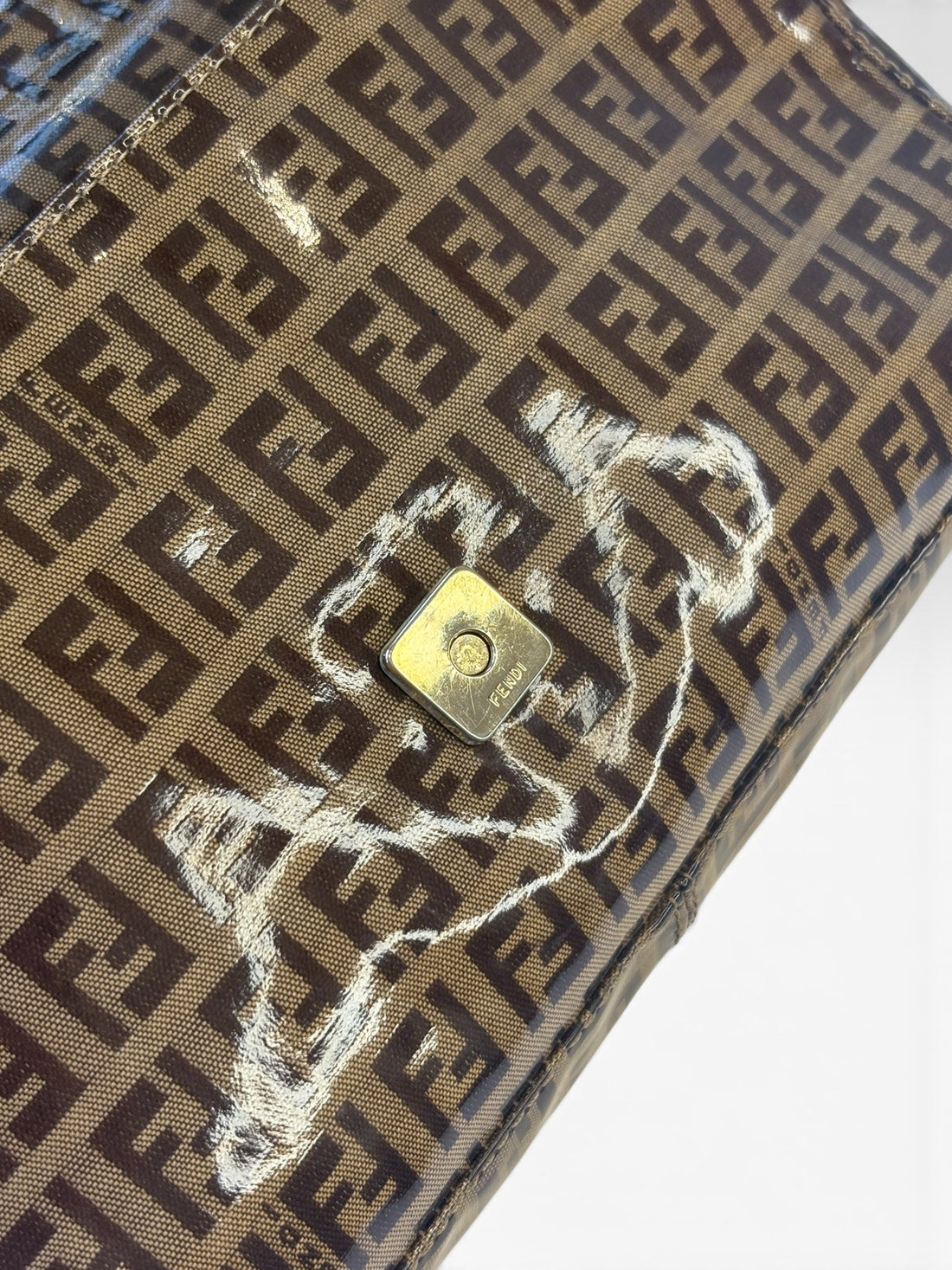Fendi Zucca PVC Baguette