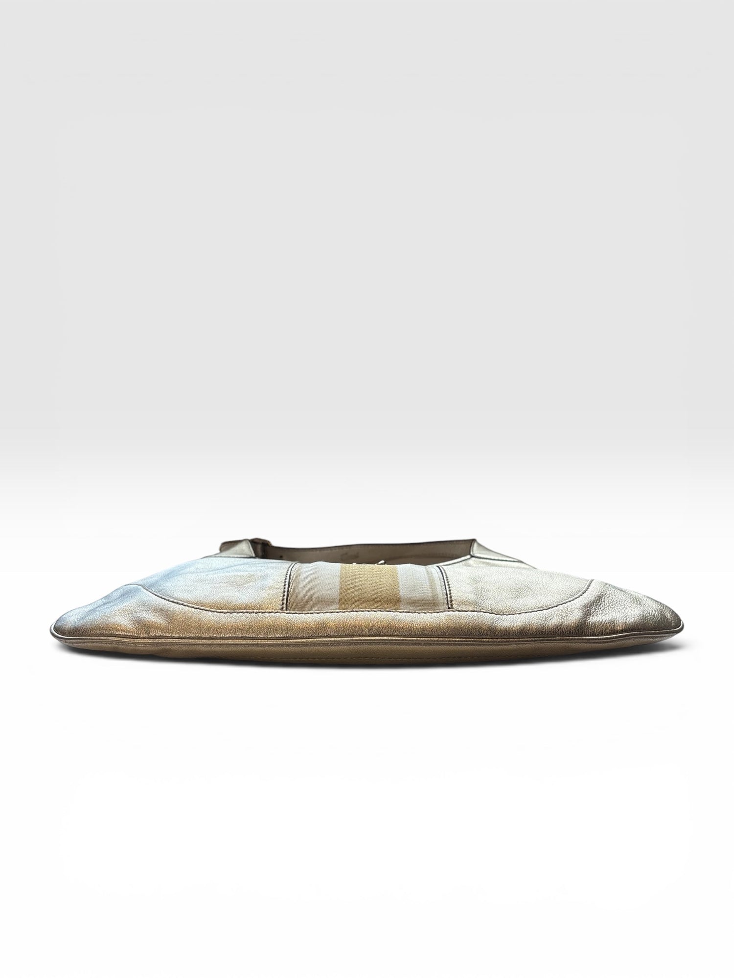 Gucci Jackie Sherry Hobo in Metallic Leather