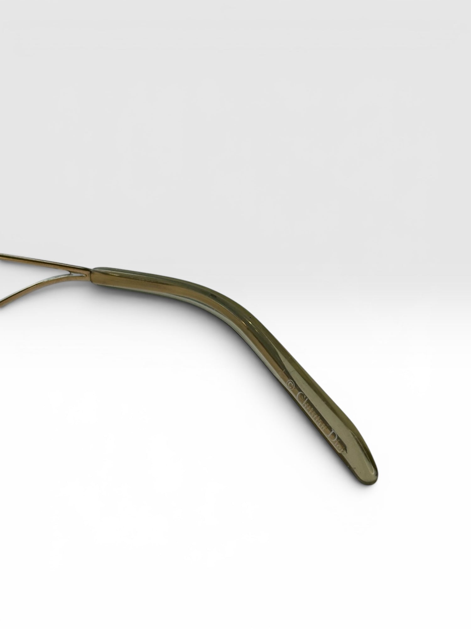 Christian Dior Miss Diorella Rimless Shield Sunglasses