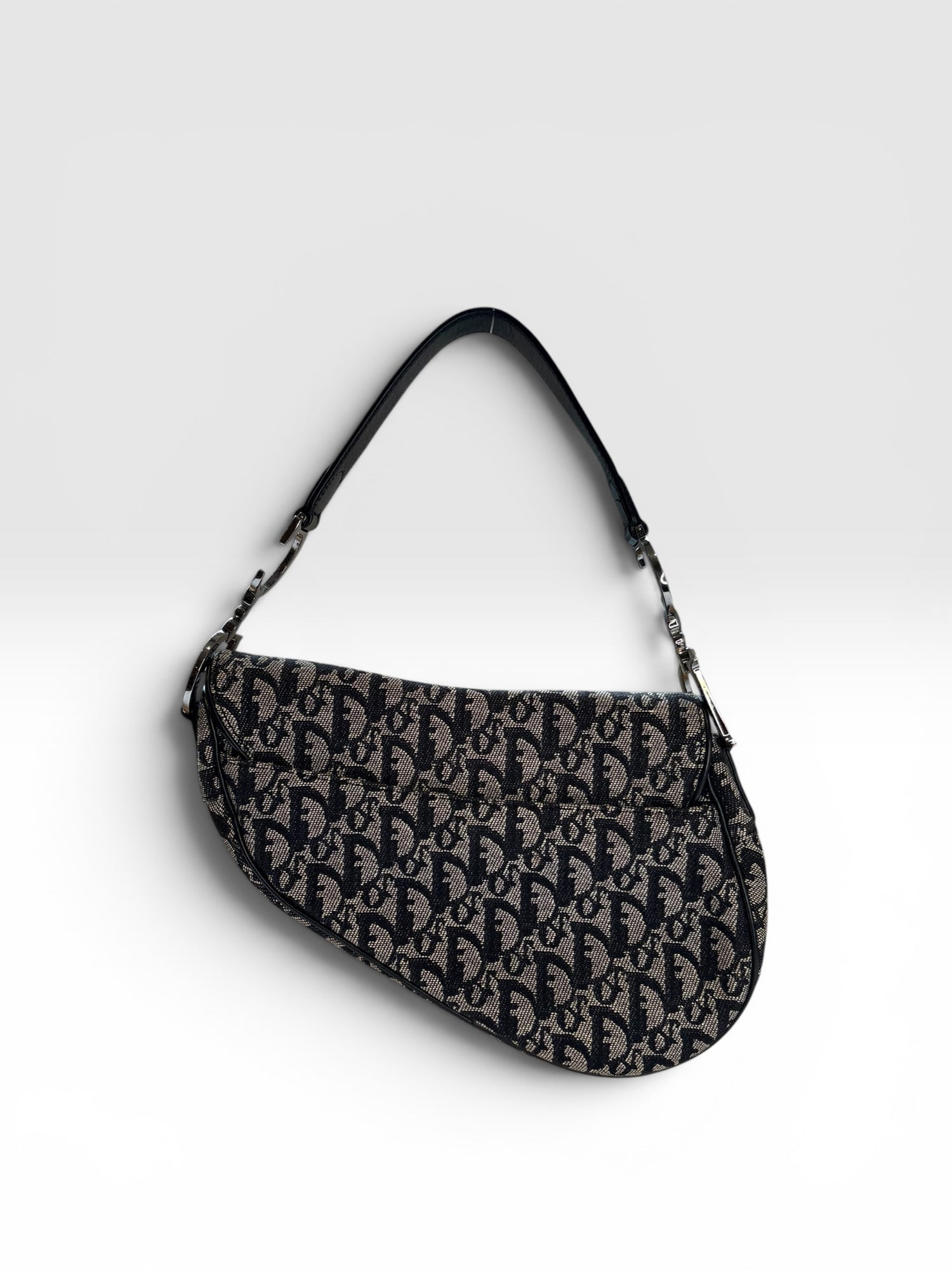 Christian Dior Oblique Trotter Saddle Bag