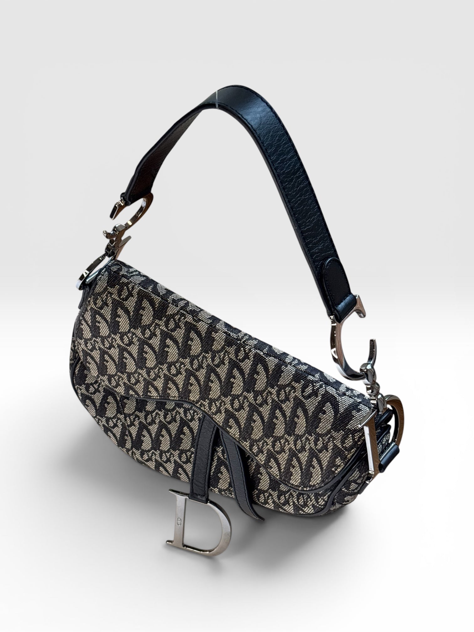 Christian Dior Oblique Trotter Saddle Bag