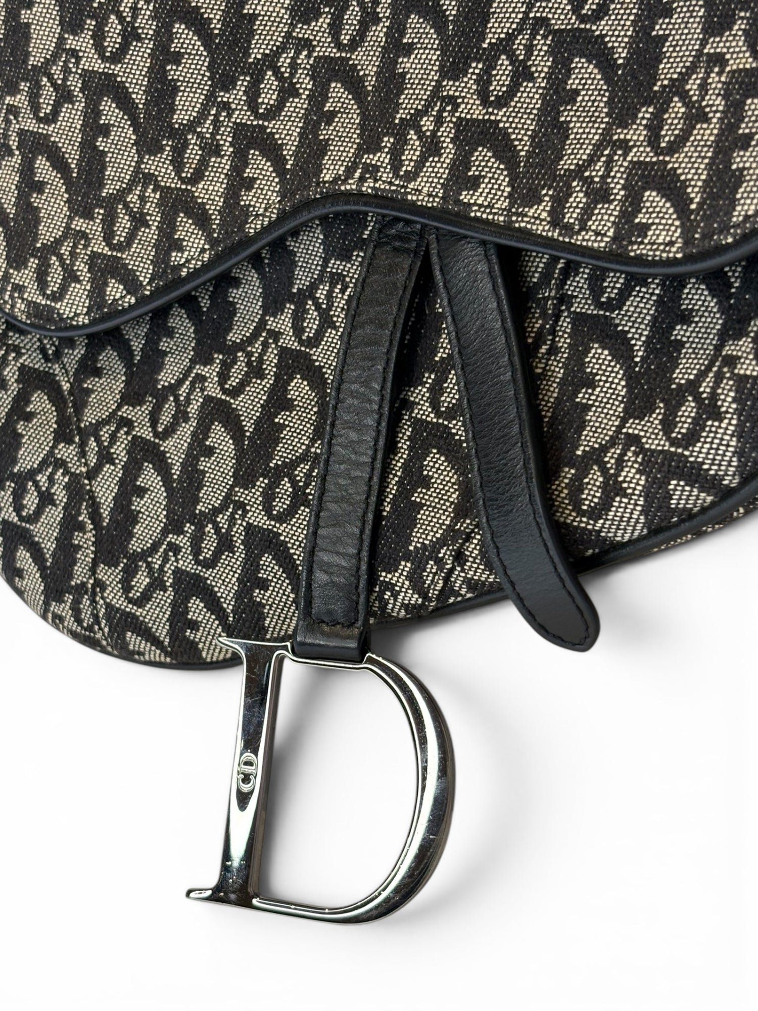 Christian Dior Oblique Trotter Saddle Bag