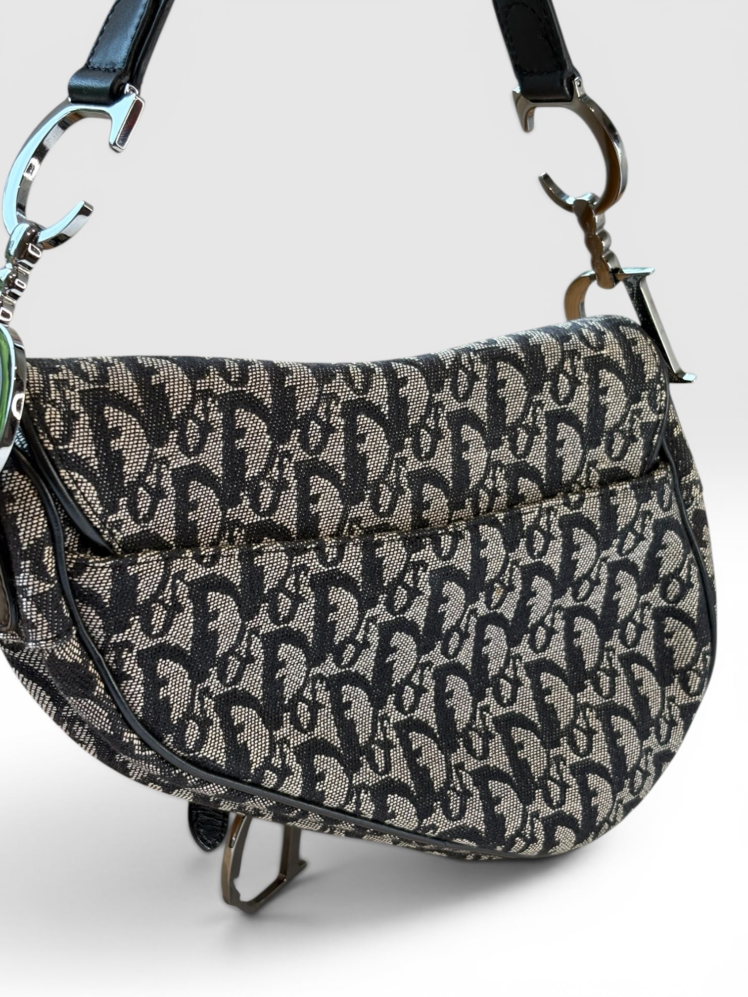 Christian Dior Oblique Trotter Saddle Bag