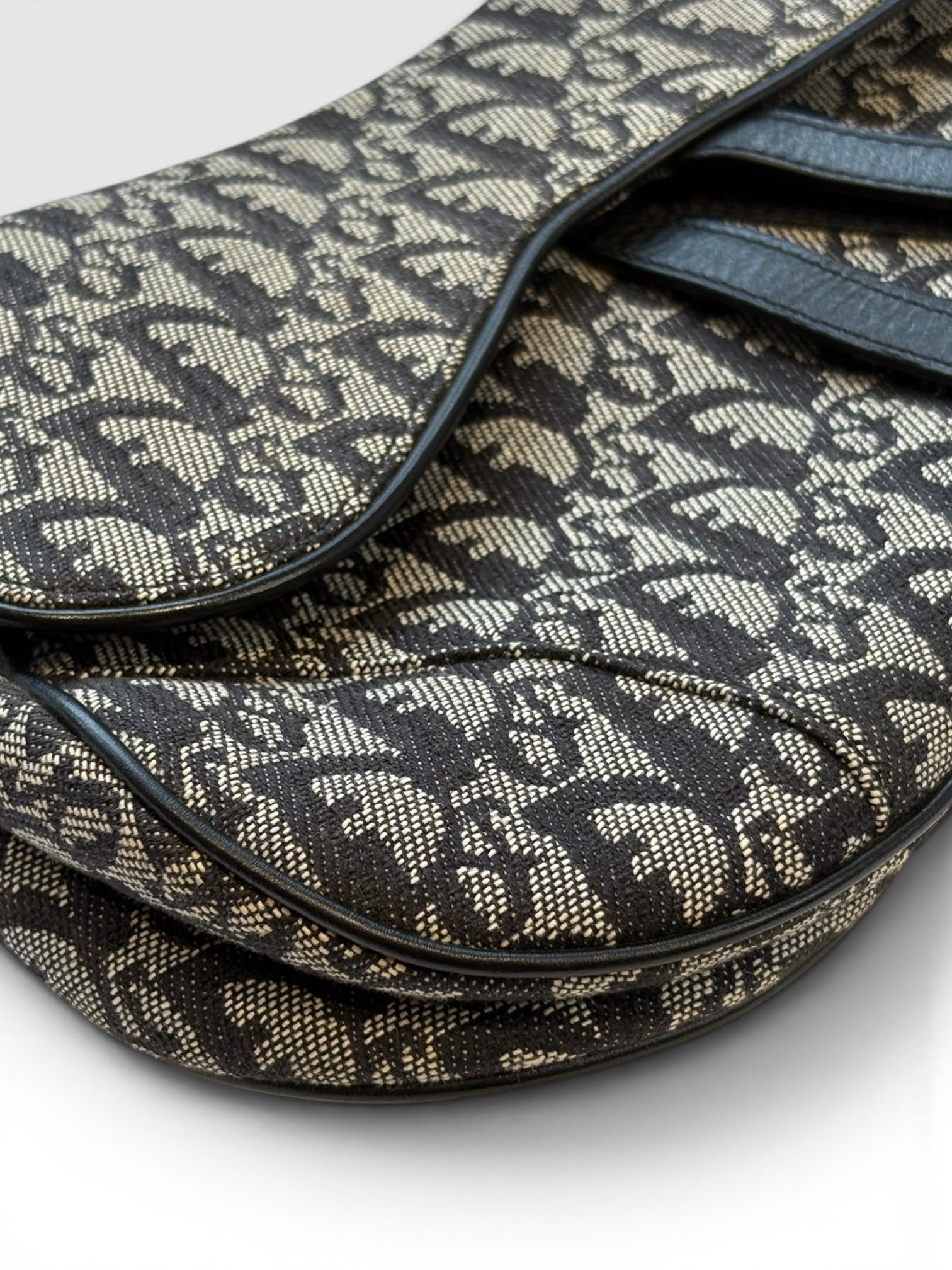 Christian Dior Oblique Trotter Saddle Bag
