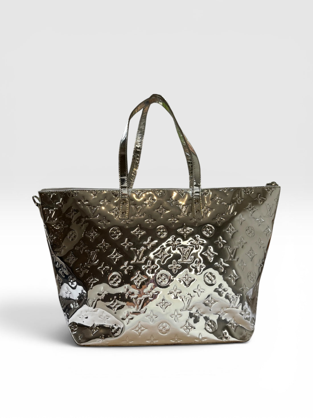 Louis Vuitton Monogram Miroir Silver Bellevue GM
