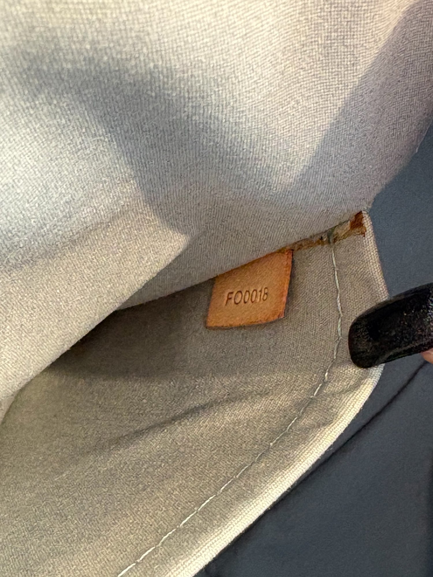Louis Vuitton Monogram Miroir Silver Bellevue GM