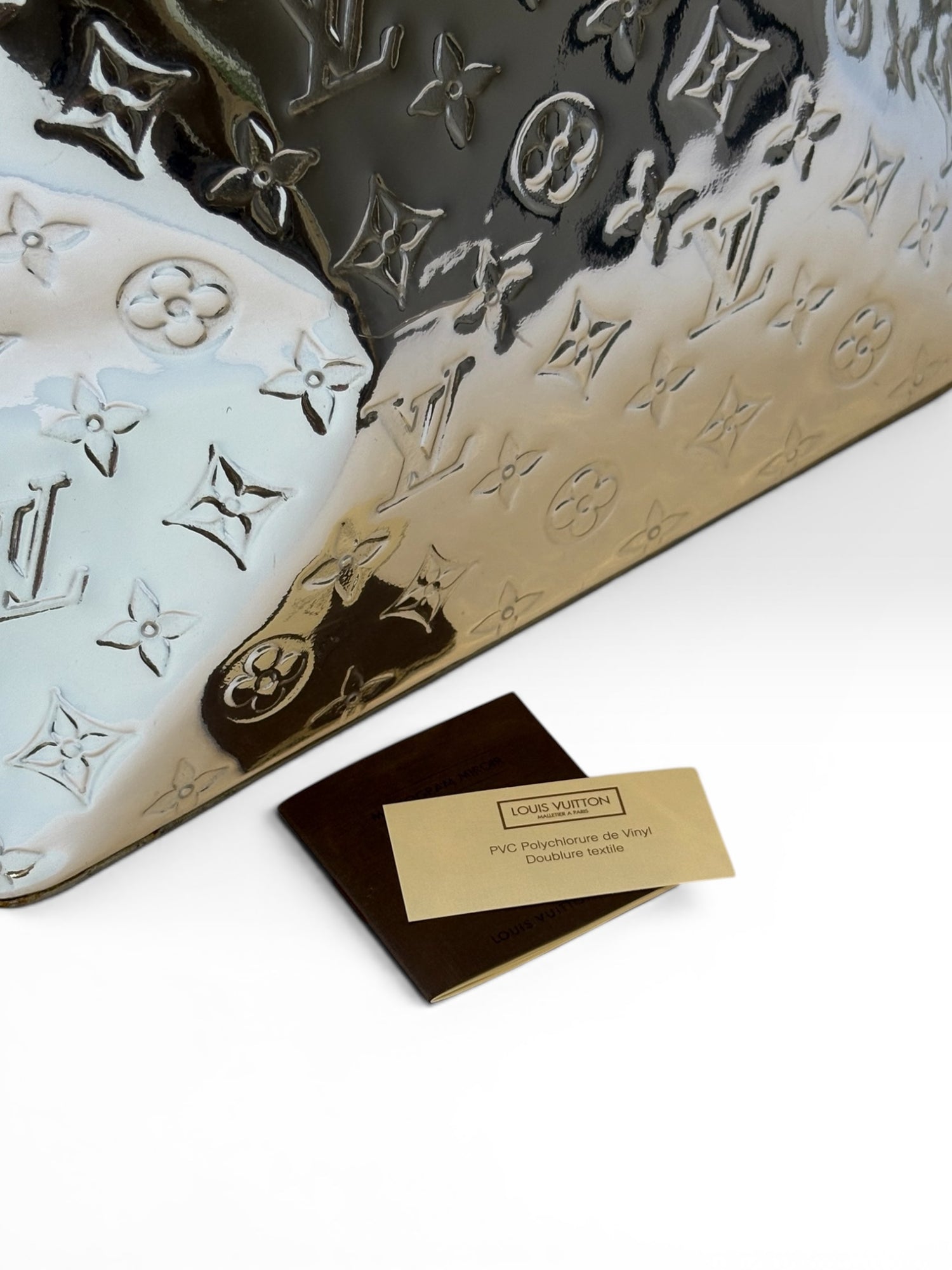Louis Vuitton Monogram Miroir Silver Bellevue GM