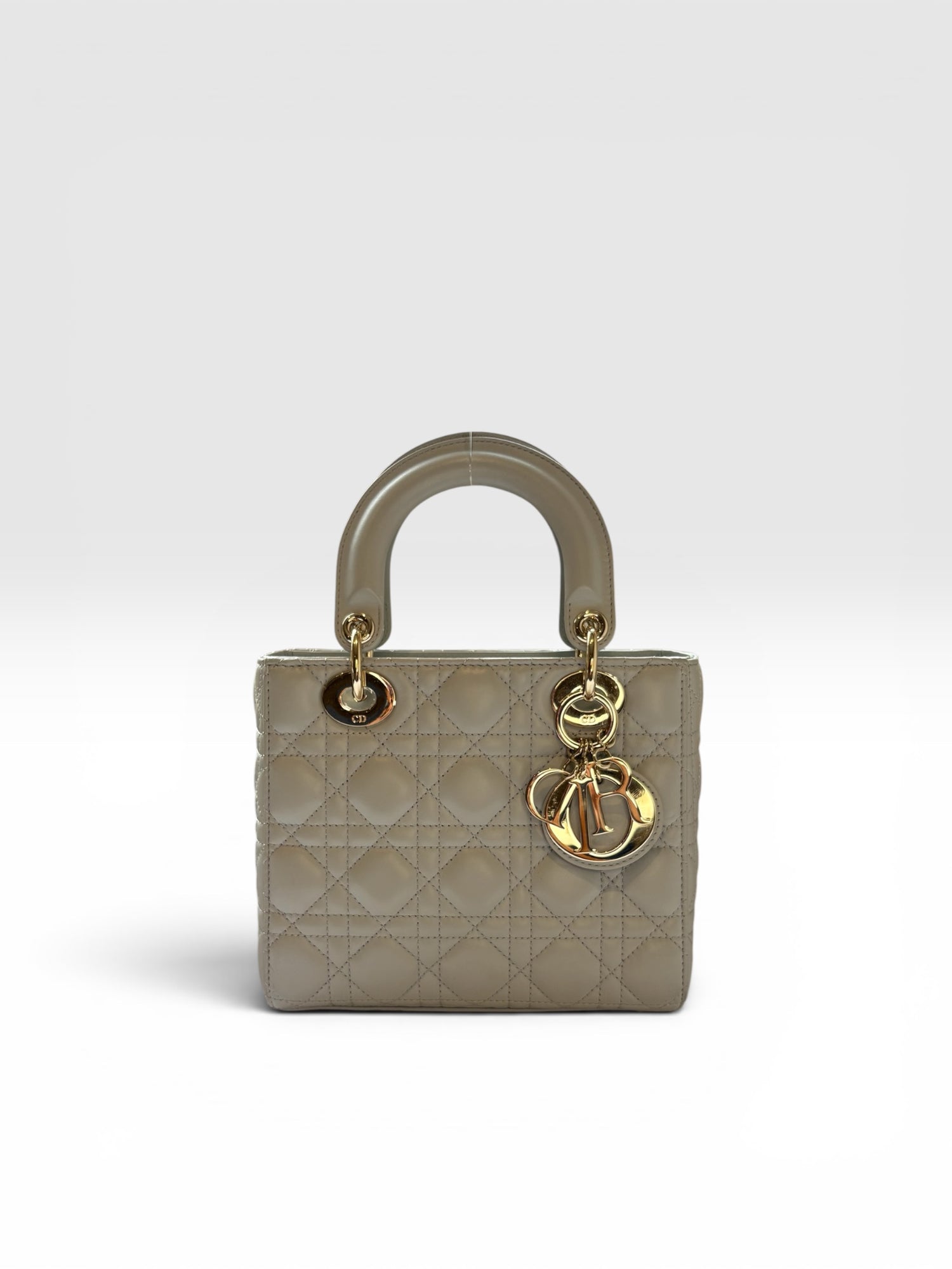 Lady Dior — Lucky Star Edition in Light Grey