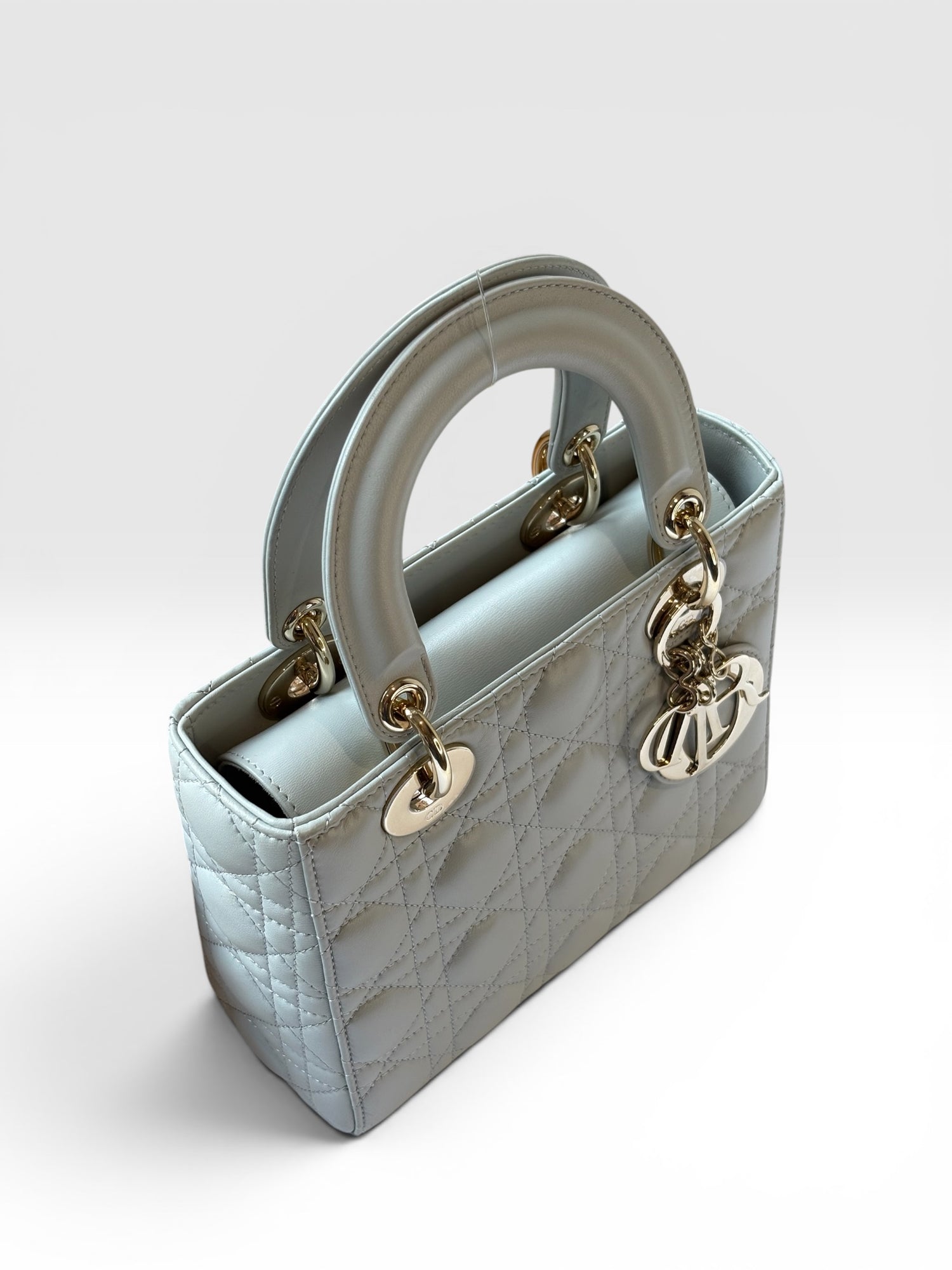 Lady Dior — Lucky Star Edition in Light Grey
