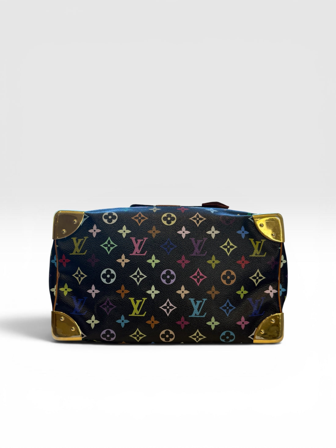 Louis Vuitton x Takashi Murakami Black Monogram Multicolore Speedy 30