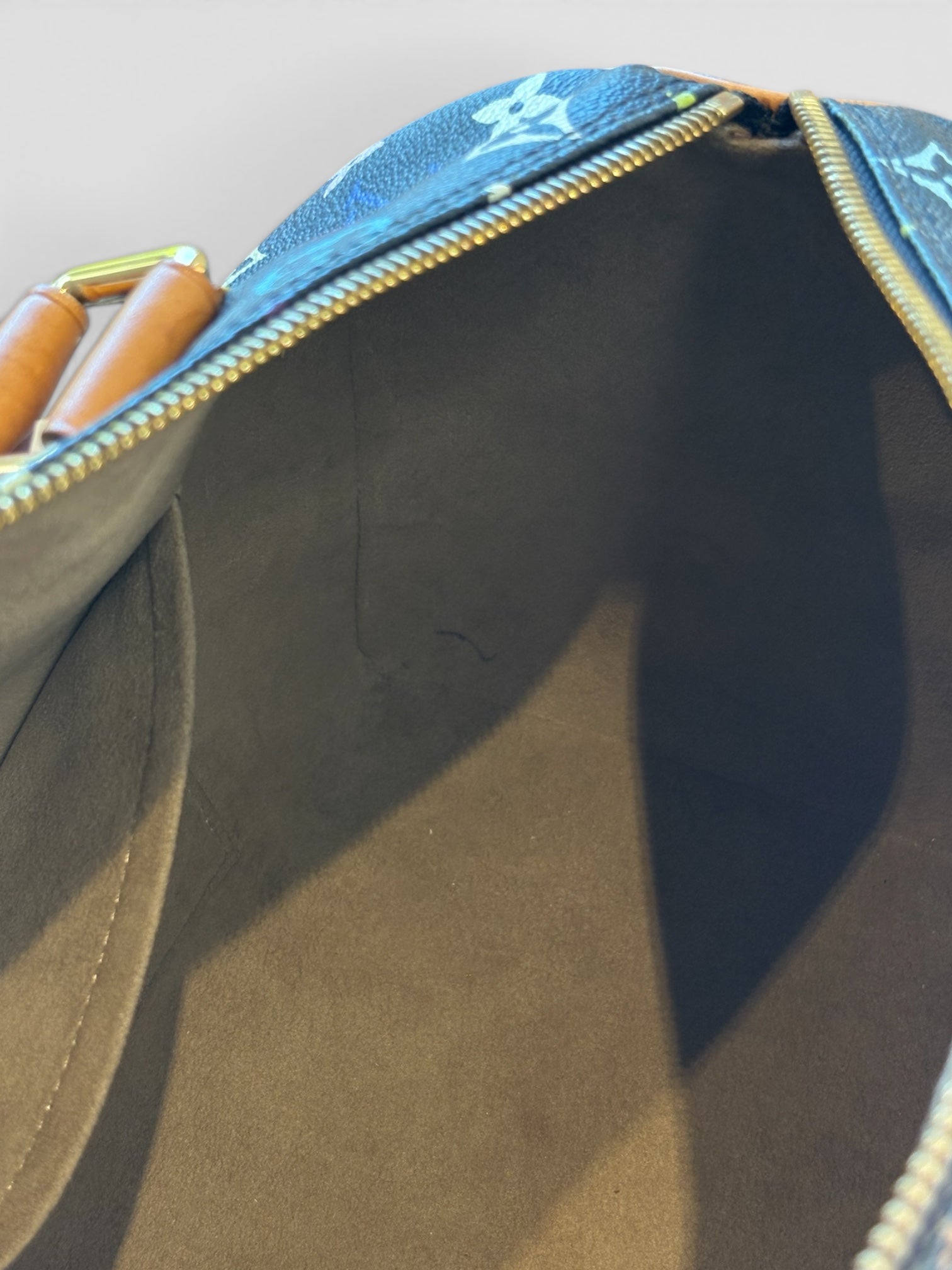 Louis Vuitton x Takashi Murakami Black Monogram Multicolore Speedy 30