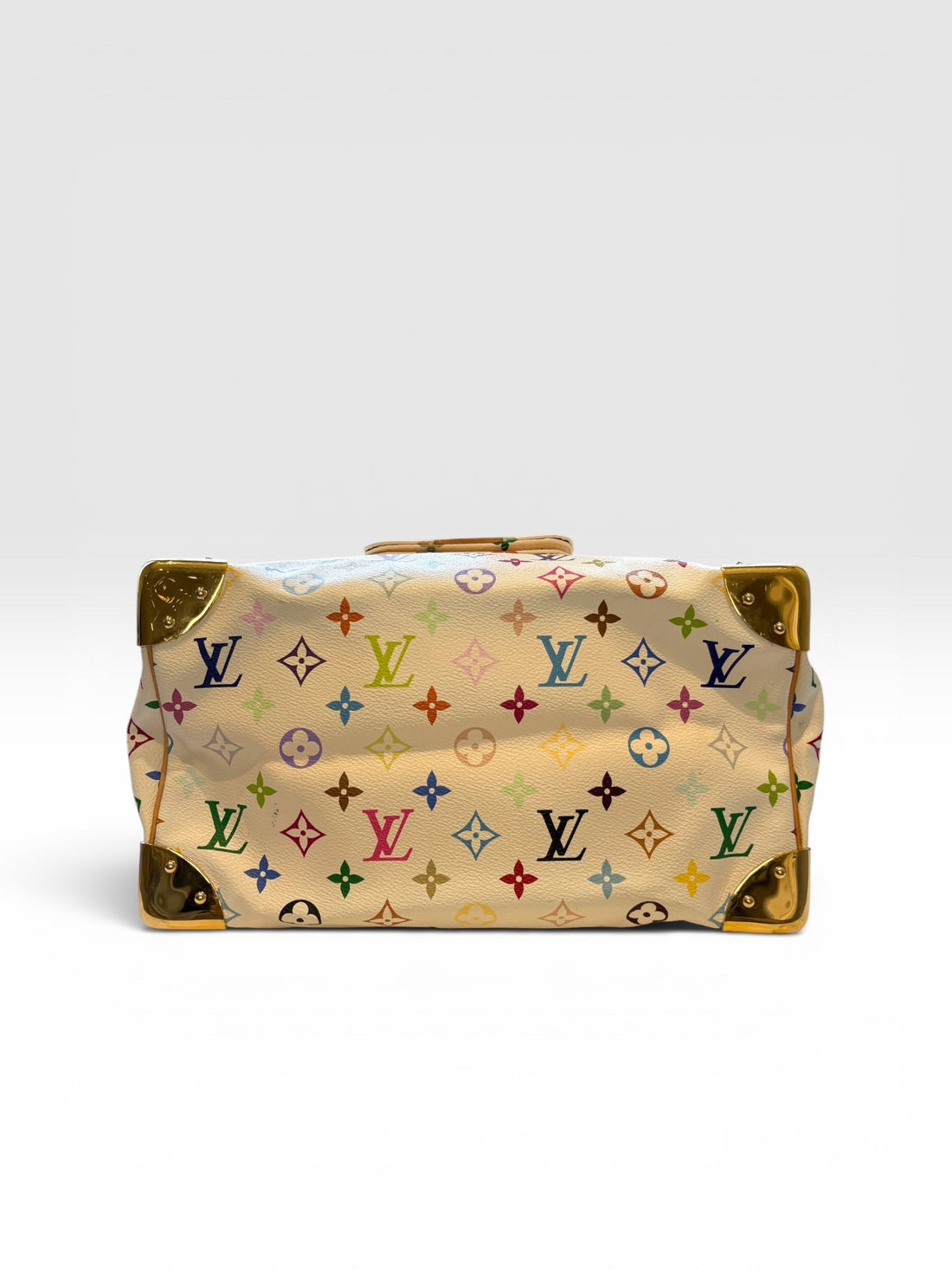 Louis Vuitton x Takashi Murakami White Monogram Multicolore Speedy 30