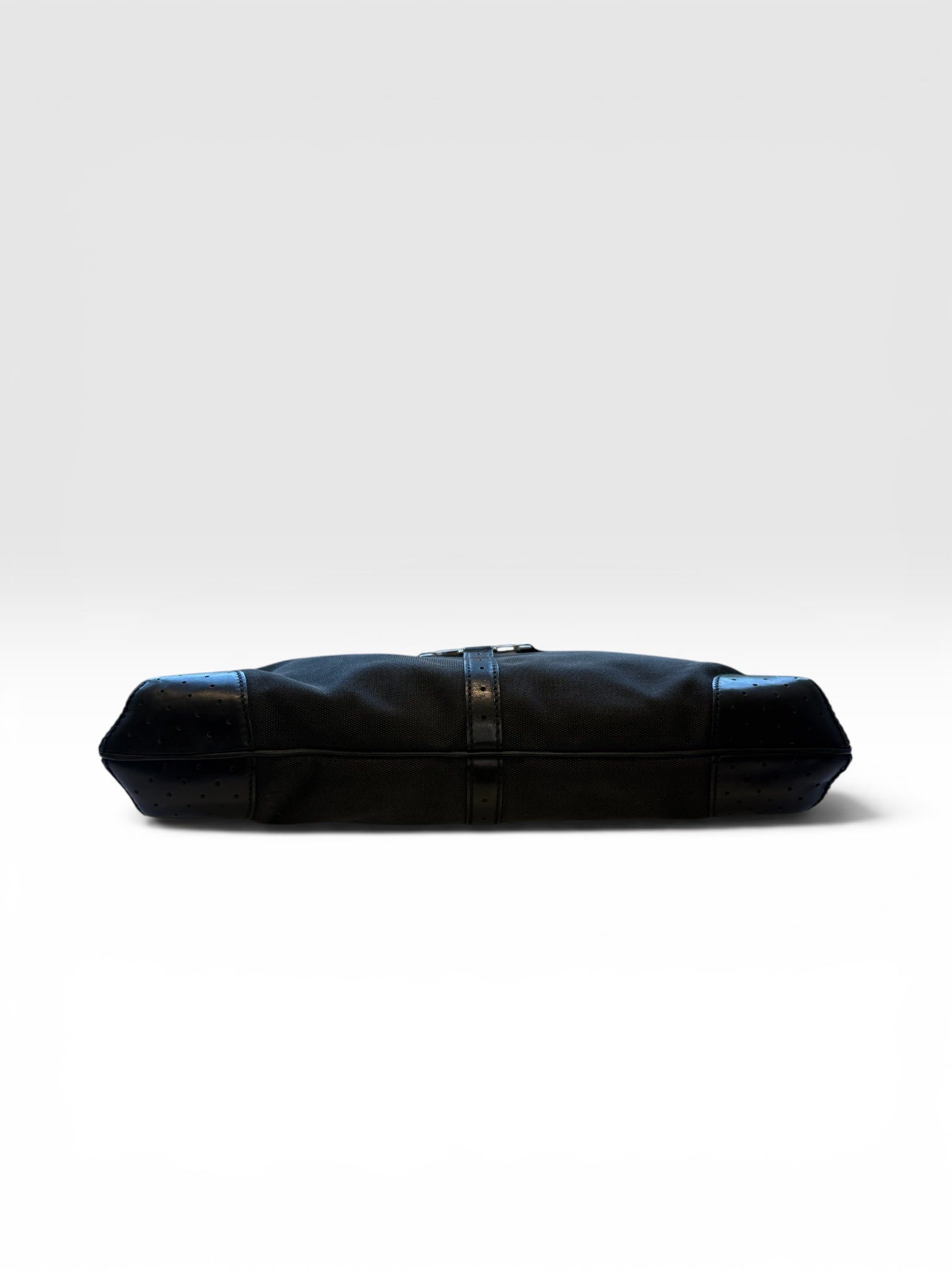 Gucci Reins Hobo in Black Canvas