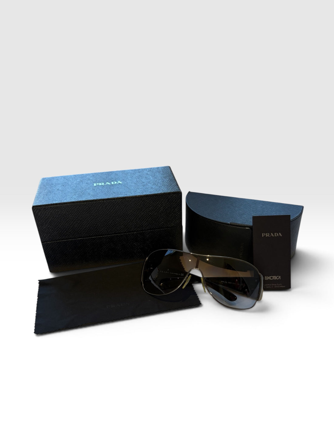 Prada Logo Shield Sunglasses