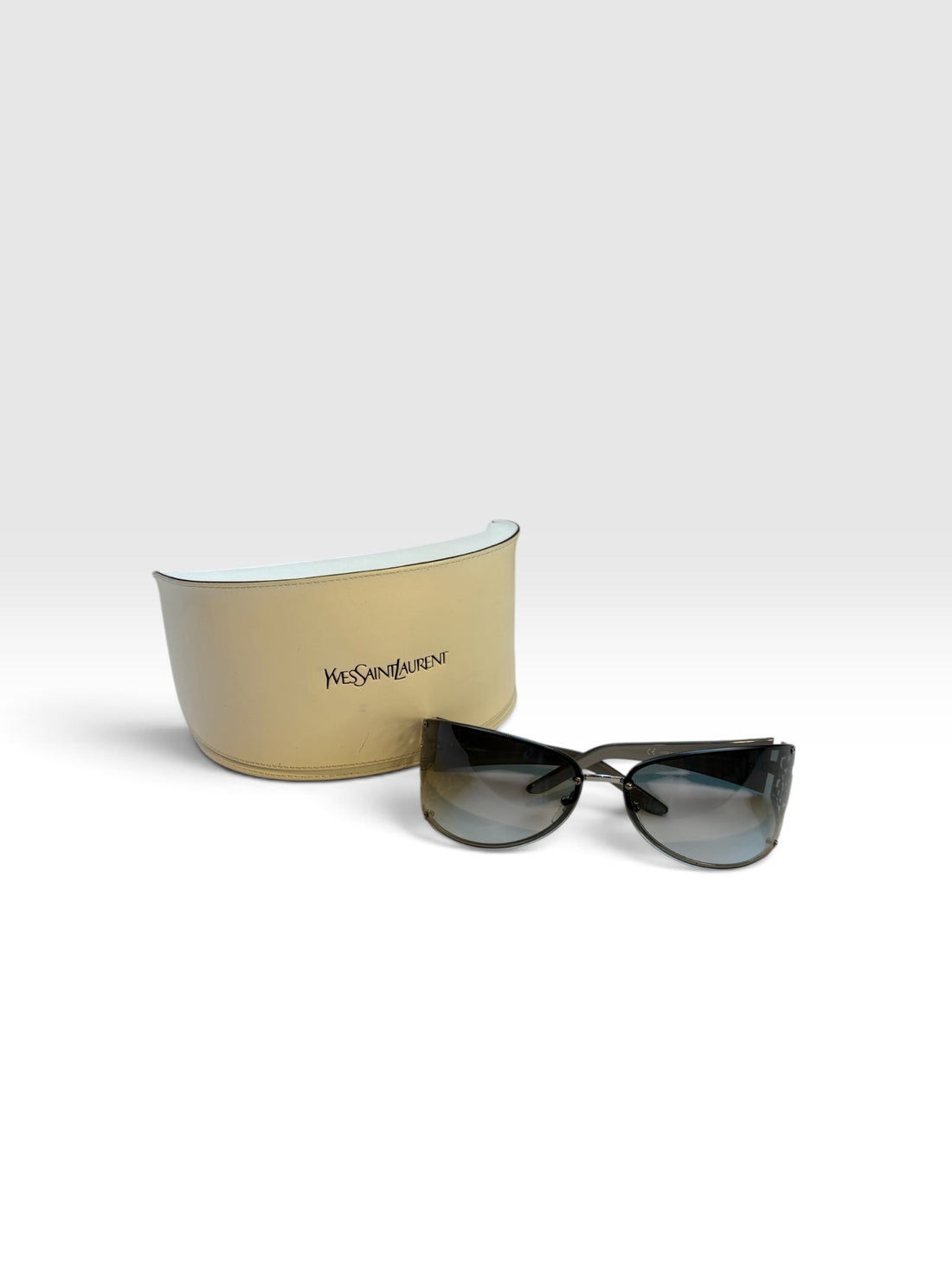 YSL Filigree Shield Sunglasses