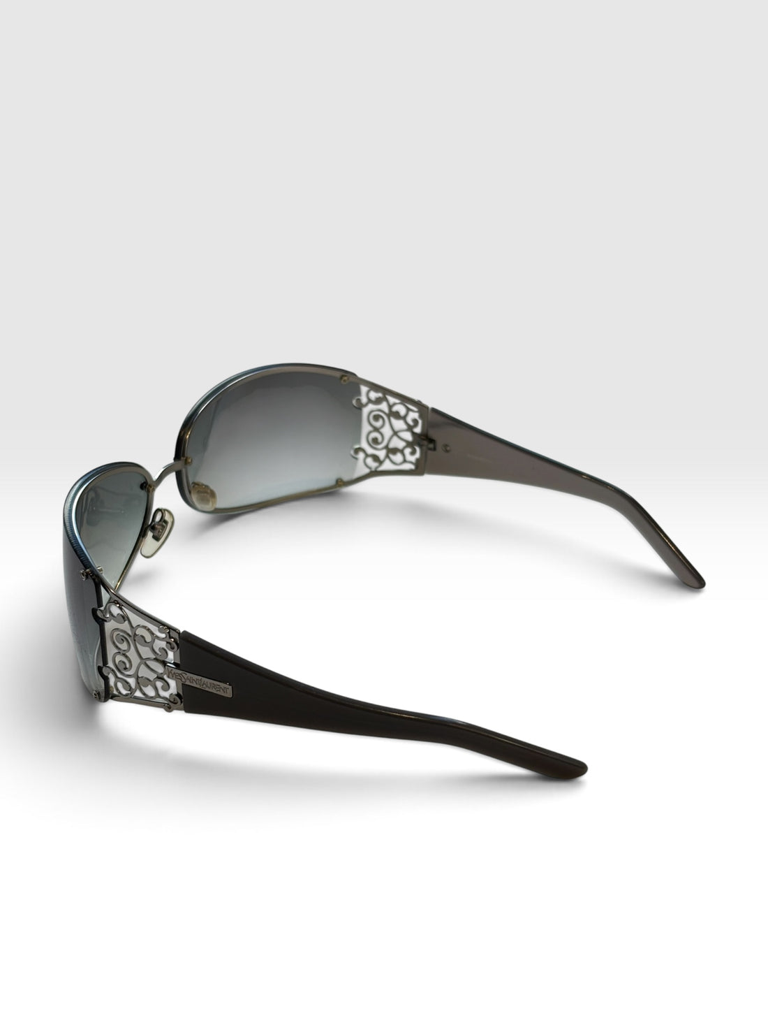 YSL Filigree Shield Sunglasses