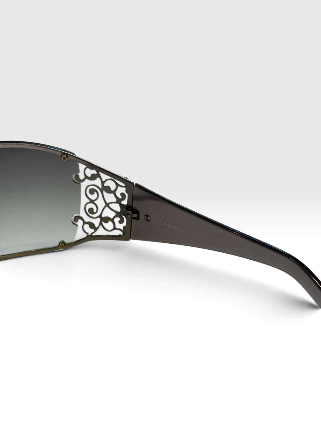 YSL Filigree Shield Sunglasses
