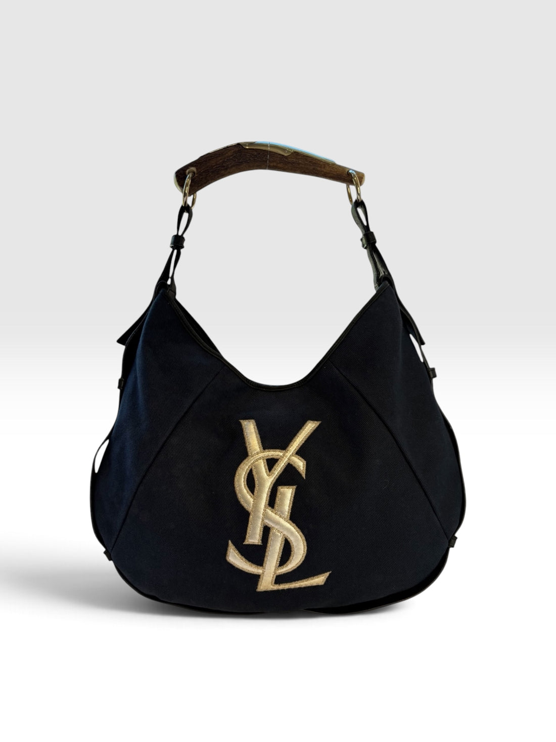 YSL Mombasa in Navy Canvas