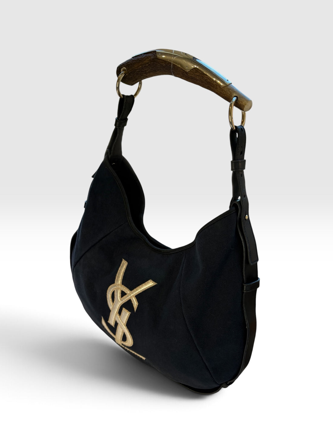YSL Mombasa in Navy Canvas