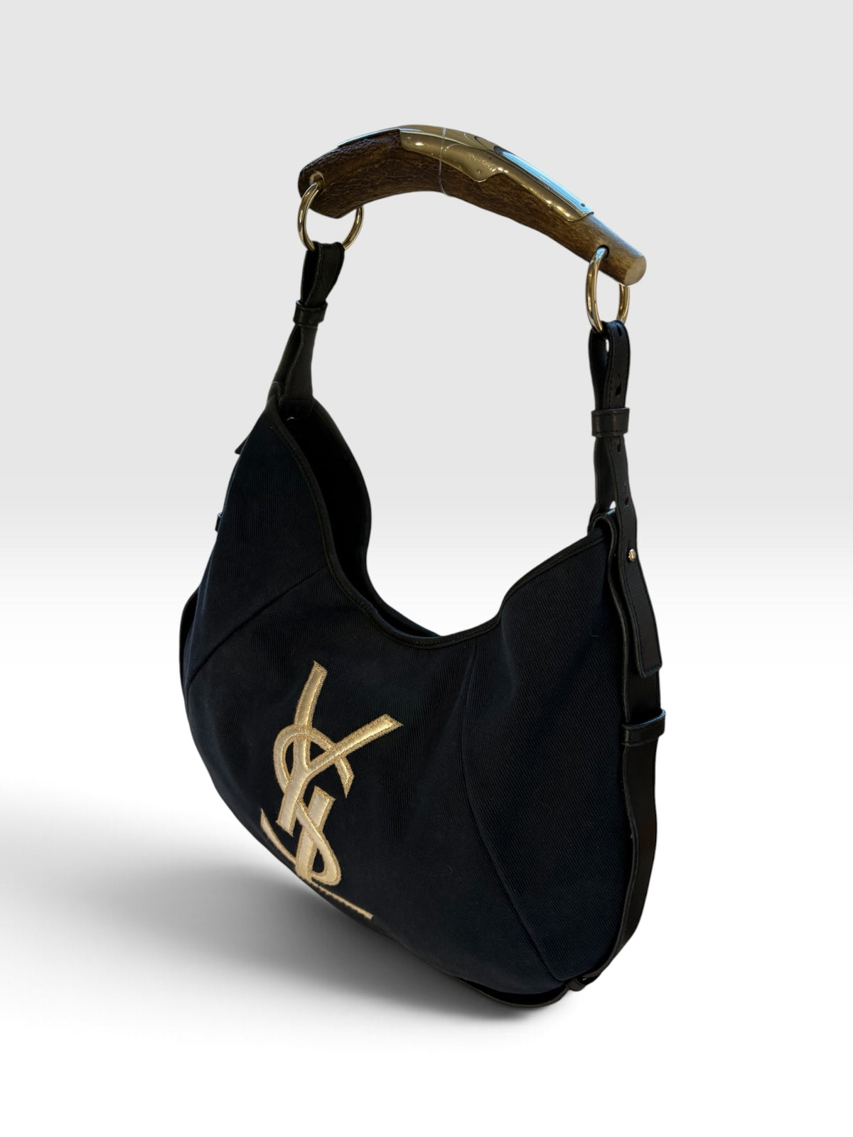 YSL Mombasa in Navy Canvas
