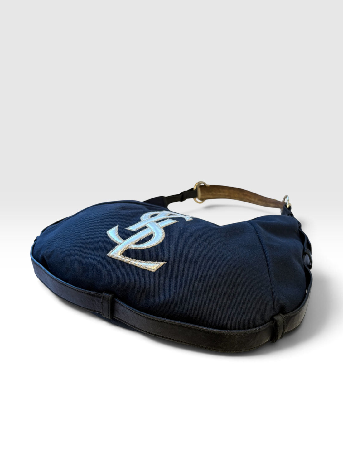 YSL Mombasa in Navy Canvas