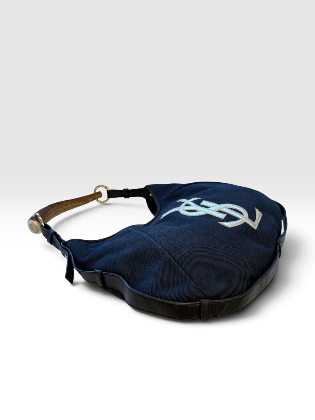 YSL Mombasa in Navy Canvas