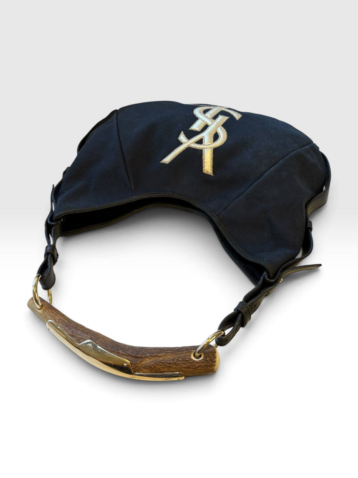 YSL Mombasa in Navy Canvas