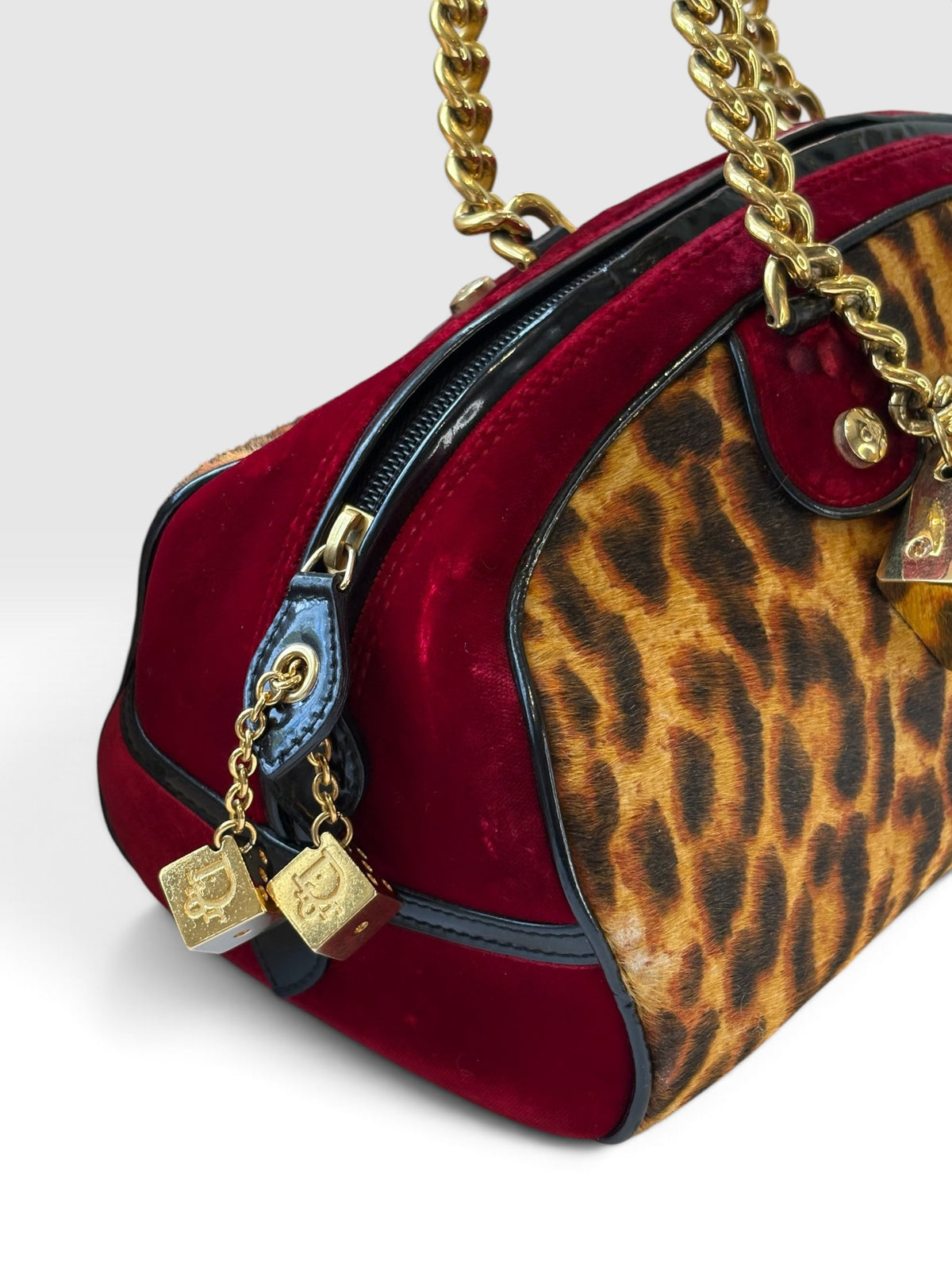 RARE Dior Gamblers Bowling Bag
