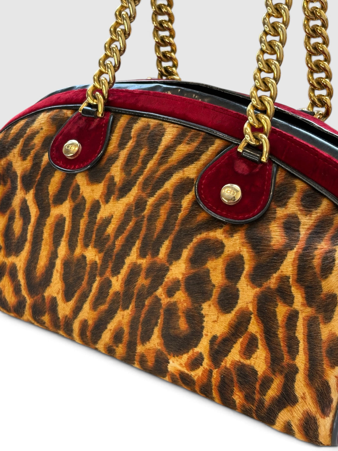 RARE Dior Gamblers Bowling Bag