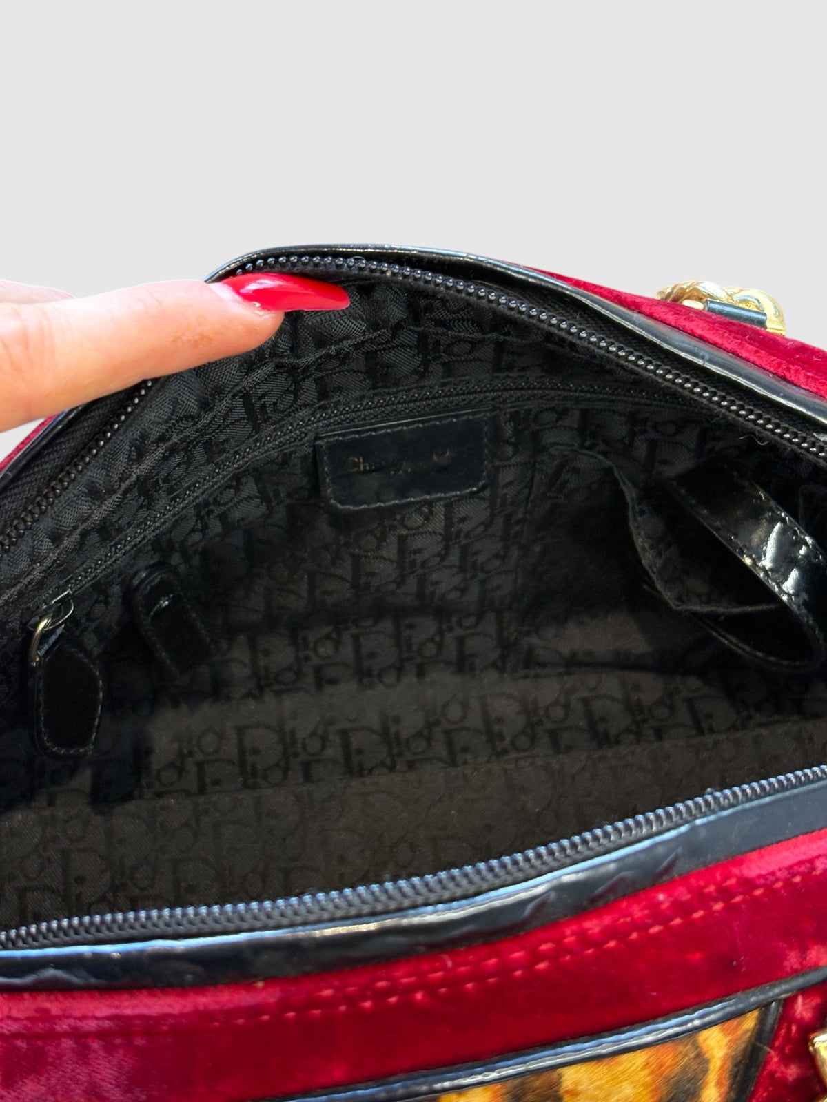 RARE Dior Gamblers Bowling Bag